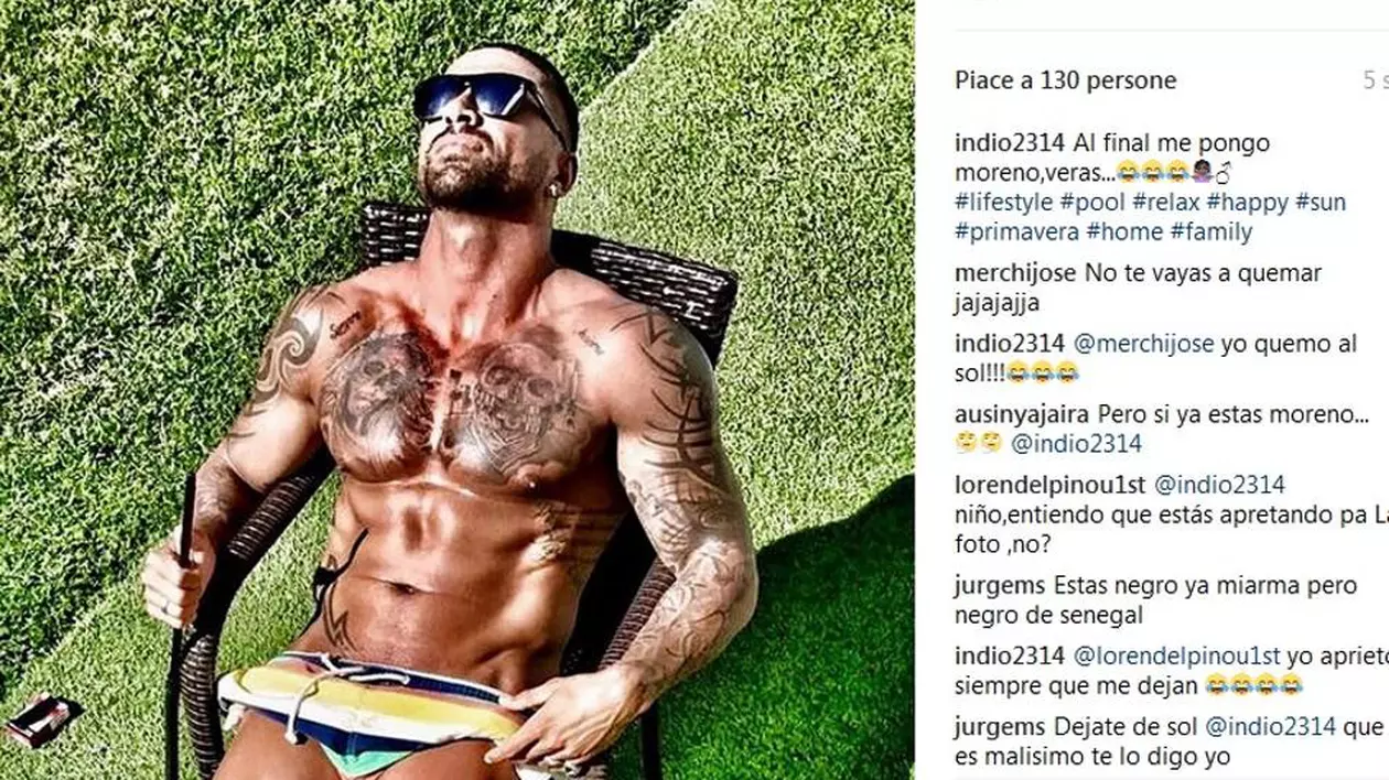 Noua viață a lui José Mari! Fostul coleg al lui Cosmin Contra de la Atletico Madrid și de la AC Milan s-a modelat la sală și s-a tatuat pe tot corpul! GALERIE FOTO