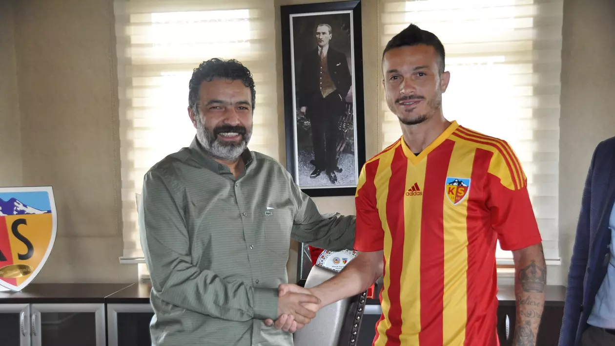 Boldrin a fost prezentat la Kayserispor