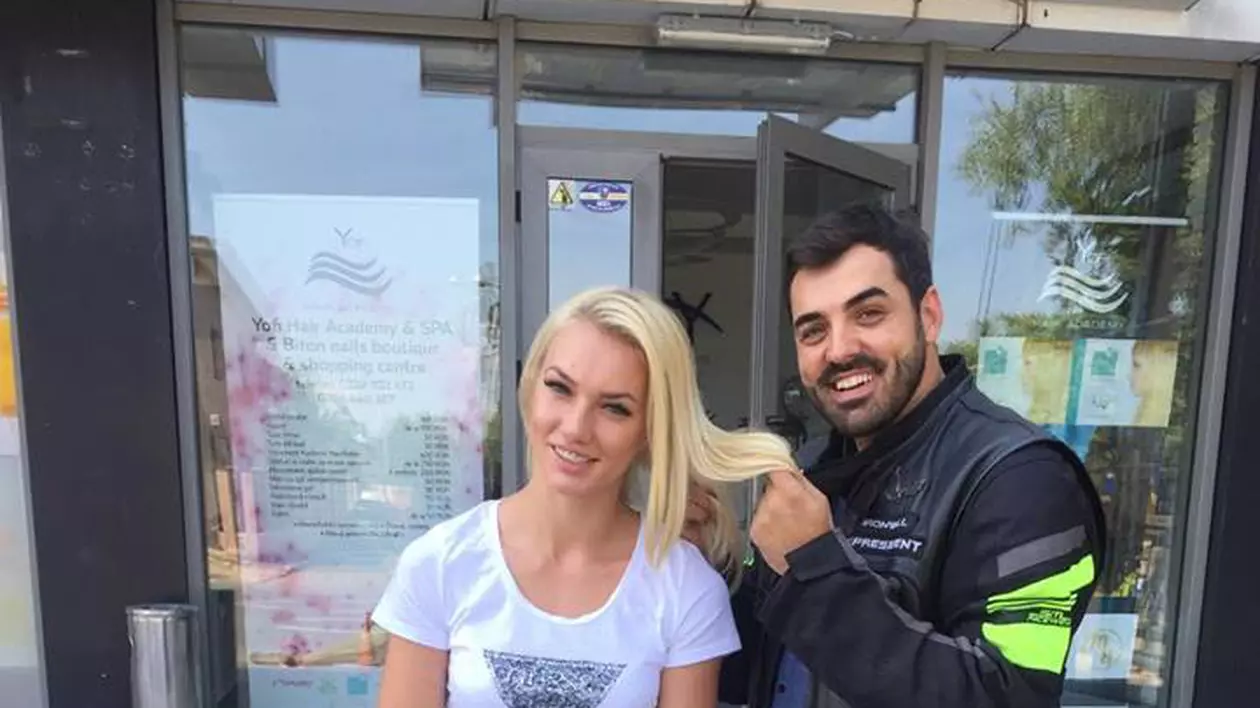 Handbalista Ana Maria Tănăsie are hairstylist motociclist!