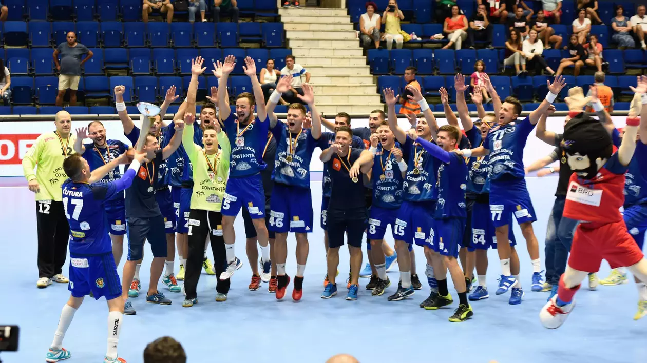 Supercupa României 2017 la handbal masculin: Dinamo - HC Dobrogea Sud Constanța. ”Marinarii” au produs surpriza