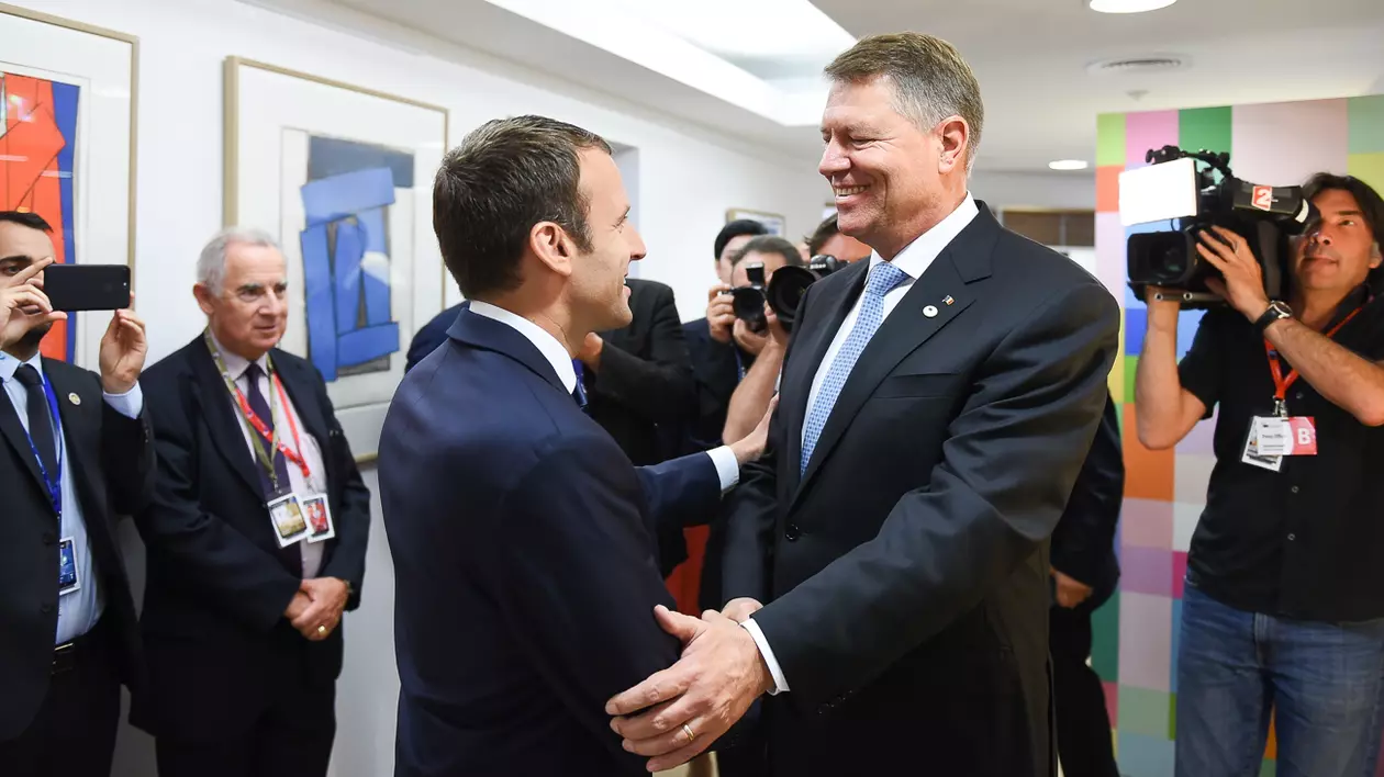 Președintele Franței vine joi în România