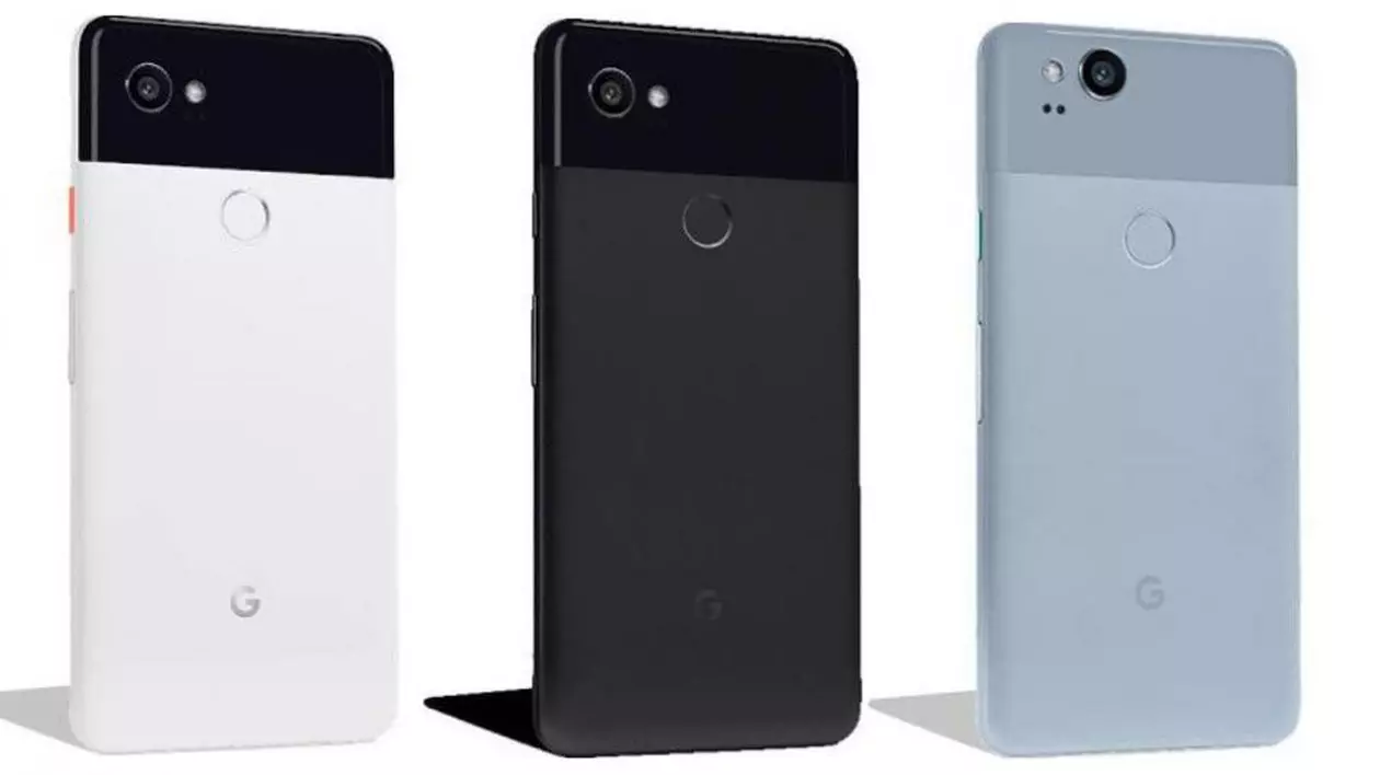 Google lansează astăzi smartphone-ul Pixel 2. Google Pixel 2 văzut din spate