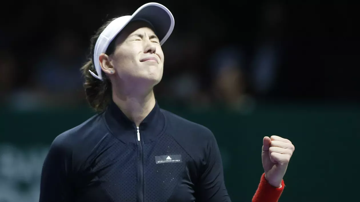 Garbine Muguruza, start cu dreptul la Turneul Campioanelor. Iberica a învins-o pe Ostapenko