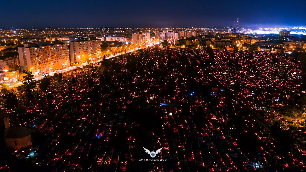 Imagine incredibilă la Timișoara, de Ziua Morților