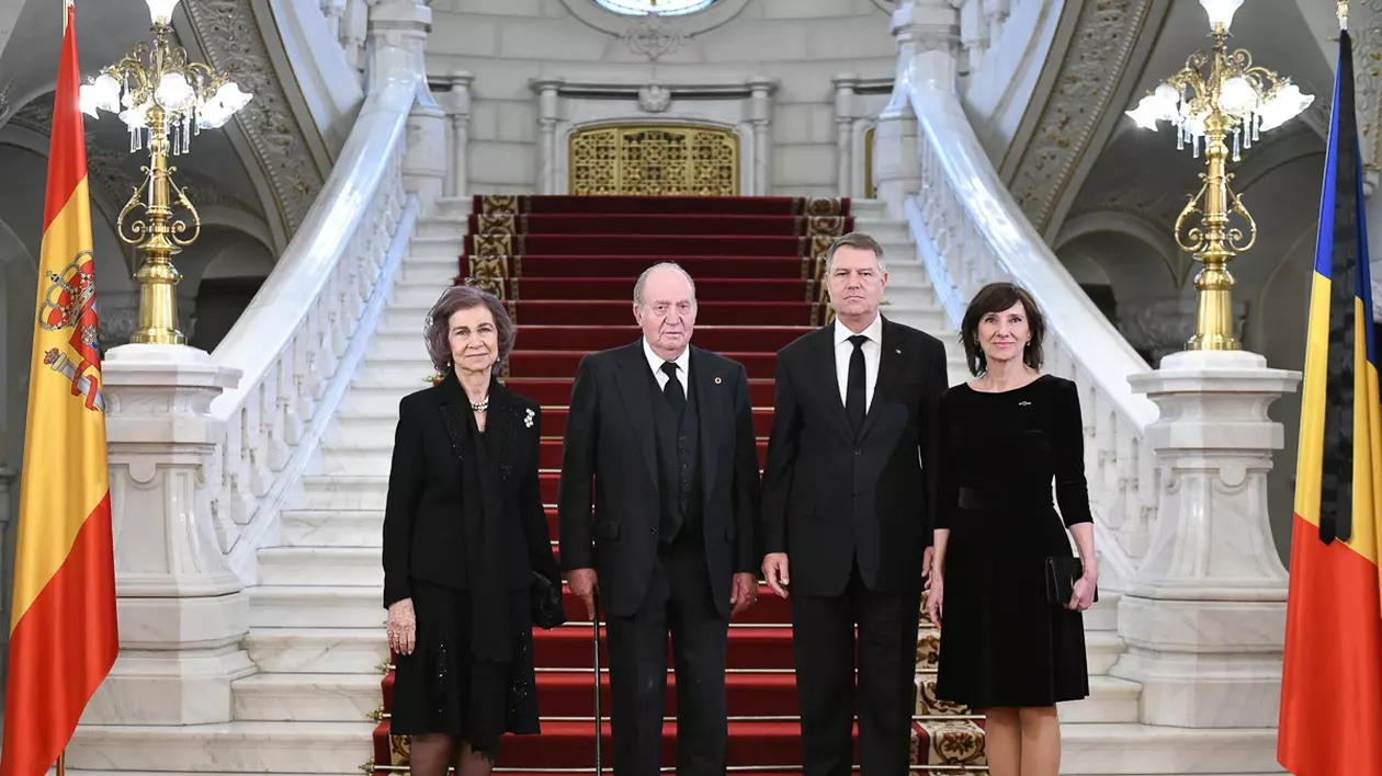 Președintele Iohannis i-a primit la Cotroceni pe Regele Juan Carlos