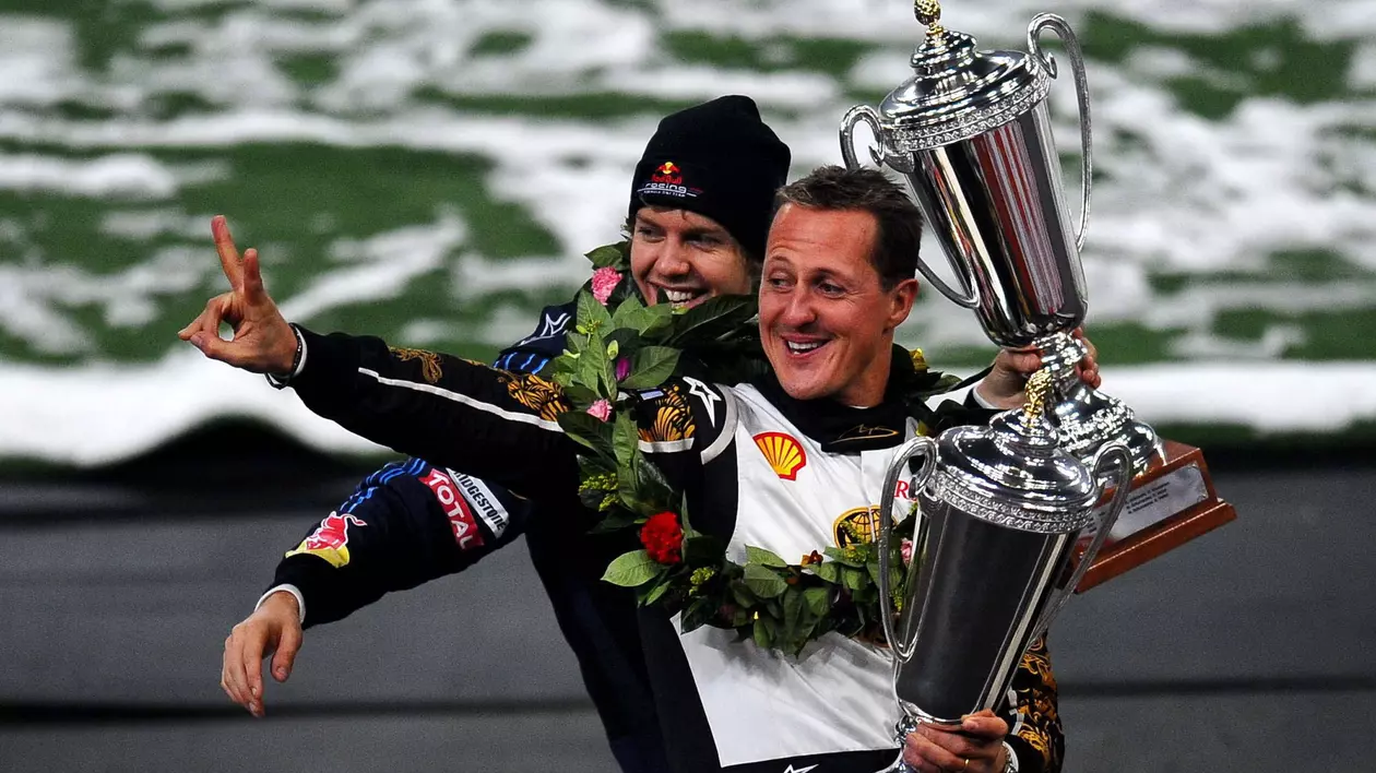 Sebastian Vettel vorbește despre starea în care se află prietenul lui, Michael Schumacher