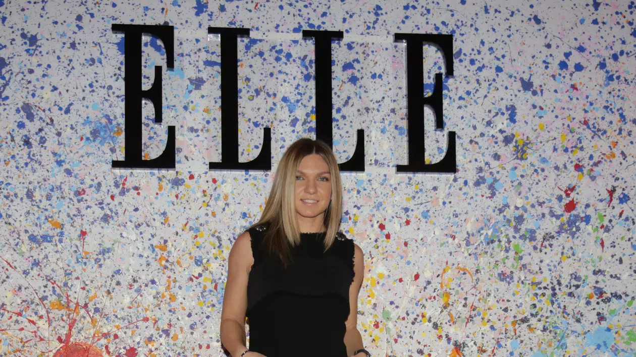 Simona Halep, la Gala Elle Style Awards 2017
