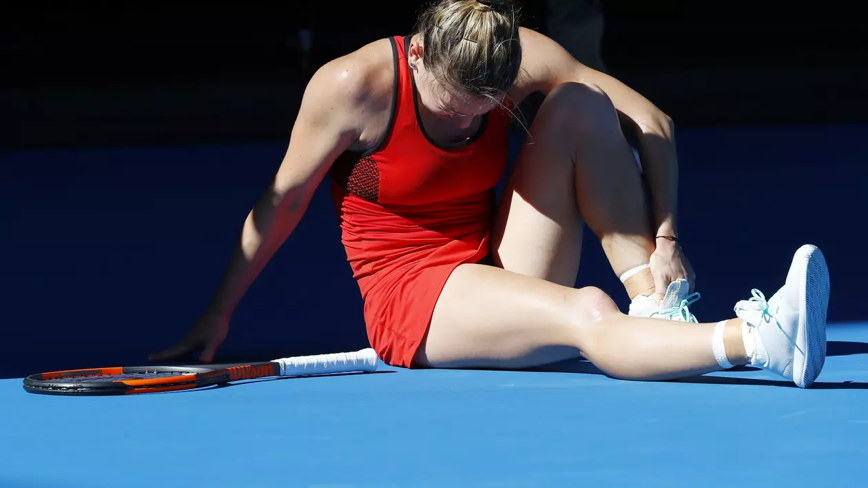 Accidentarea Simonei Halep