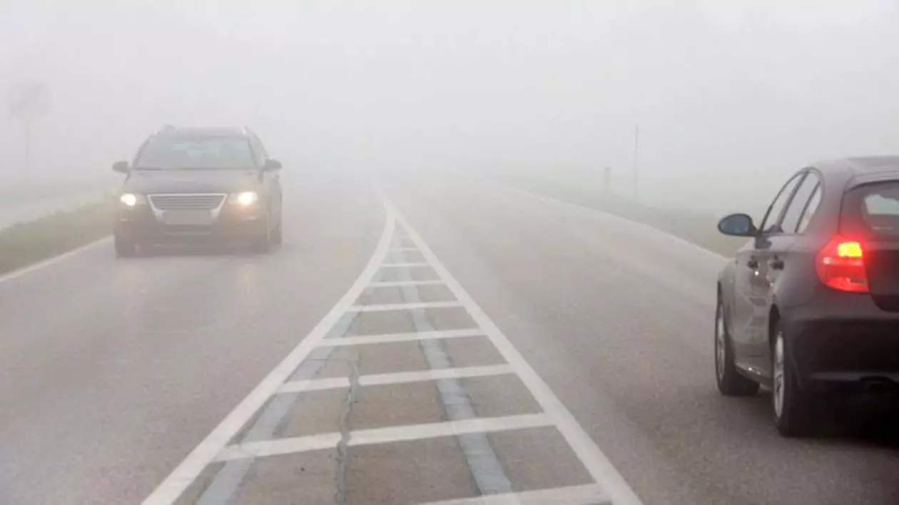 Cod galben de ceaţă, precipitaţii şi polei