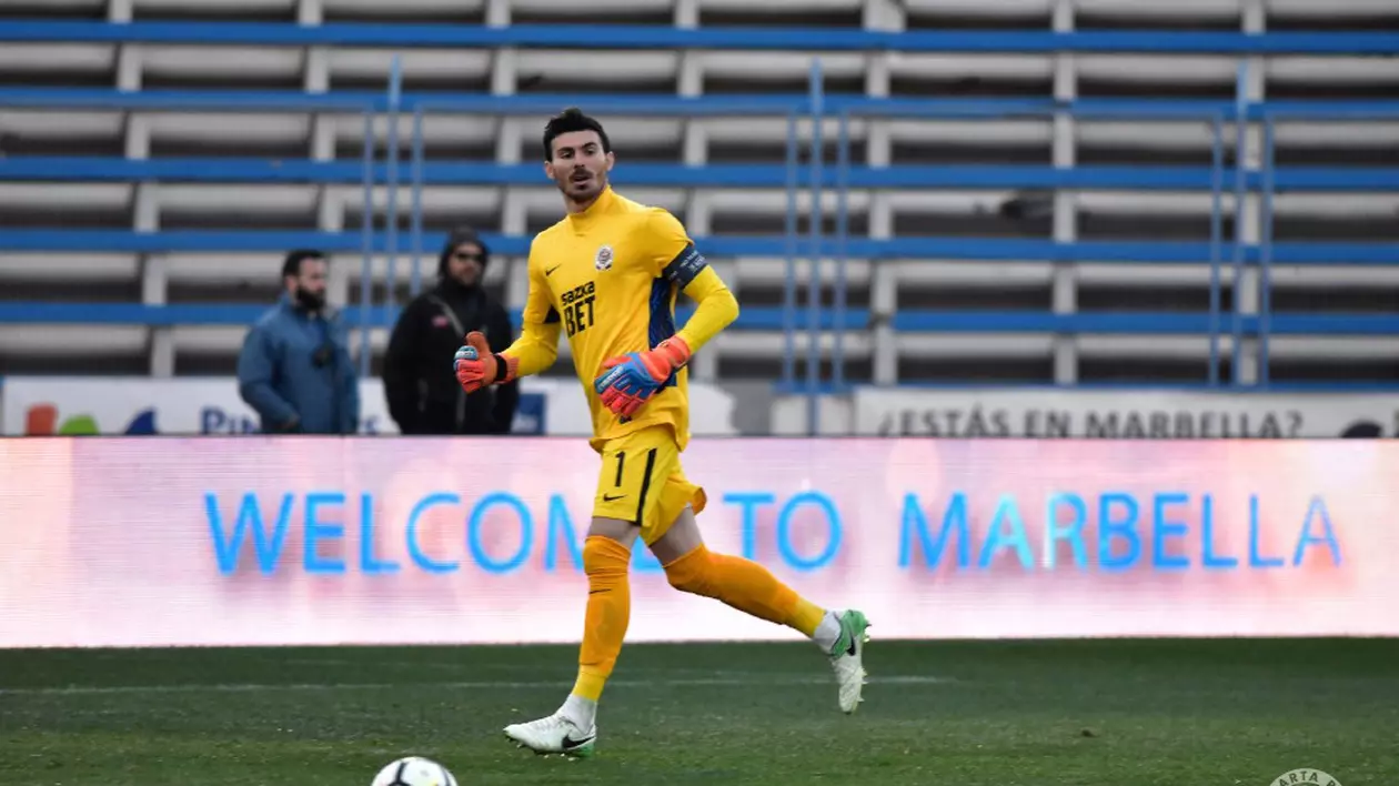 Portarul Florin Niţă, căpitan la debutul pentru Sparta Praga