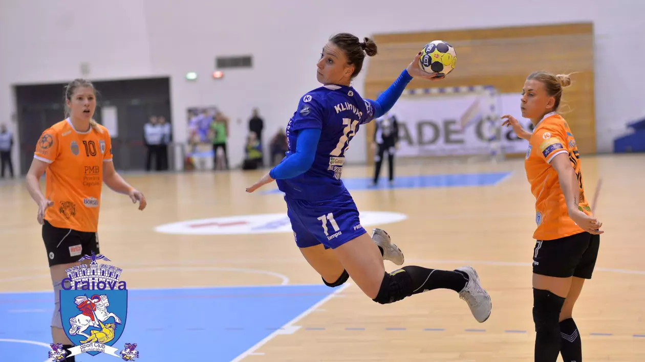 Liga Națională de handbal feminin, etapa a 18-a. Derby-ul european HC Zalău - SCM Craiova, tranșat de gazde