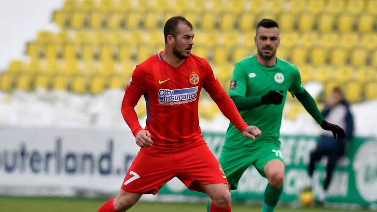 FCSB, învinsă de Chiajna, într-un meci amical. Gol cu capul pentru Alibec / FOTO