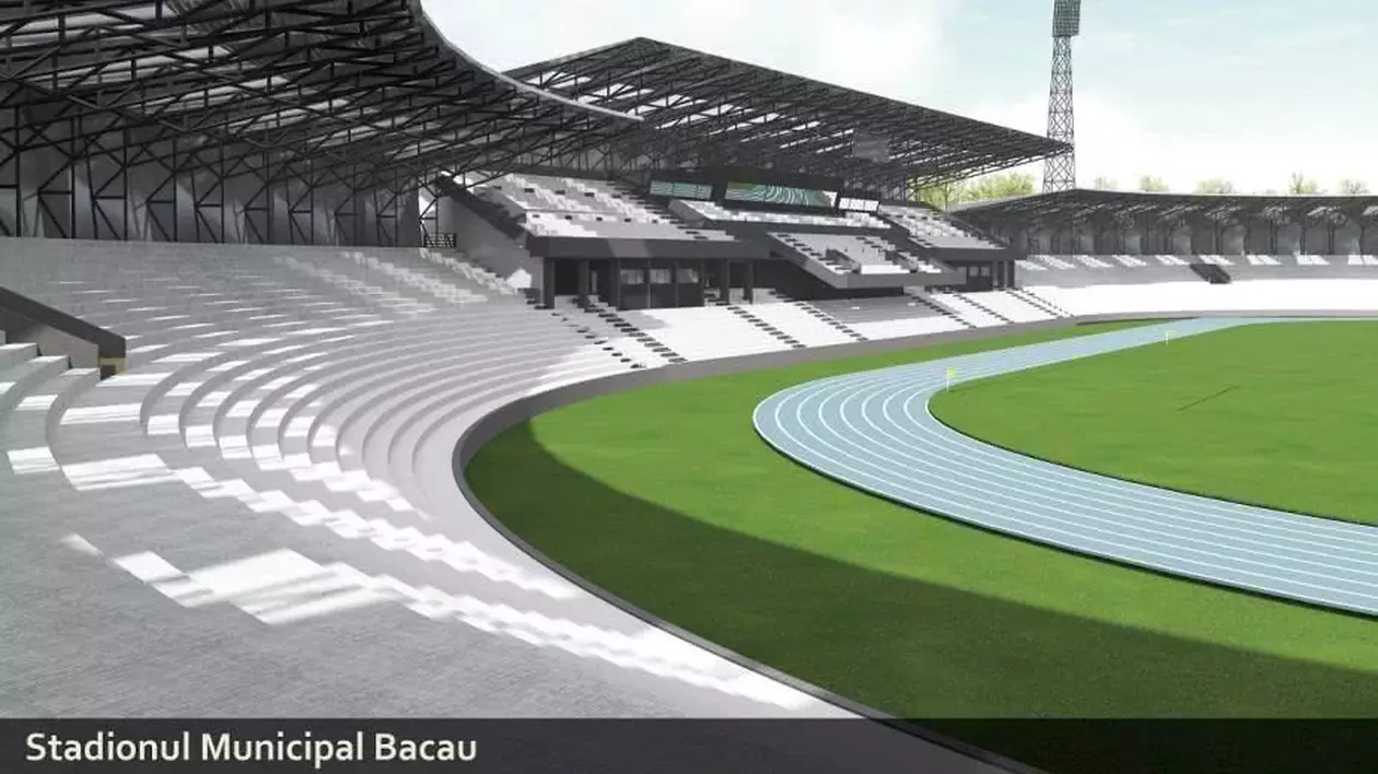Se construiește un stadion nou și la Bacău