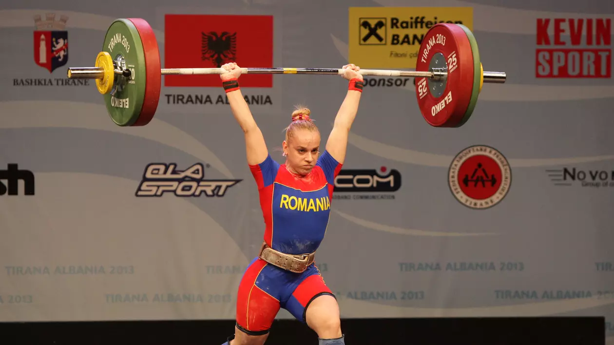 Halterofila Elena Andrieş este noua campioană a Europei