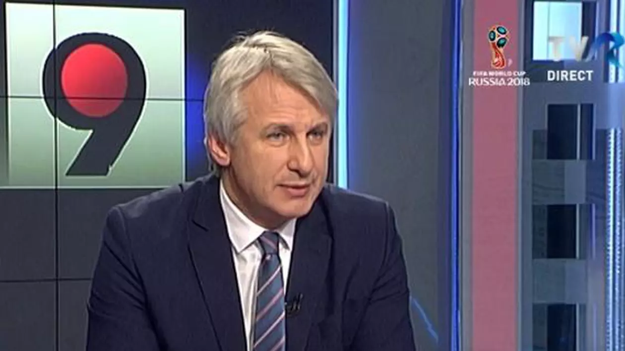 Eugen Teodorovici, despre acuzaţiile lui Ilan Laufer. Eugen Teodorovici, în studioul TVR (Foto arhivă)