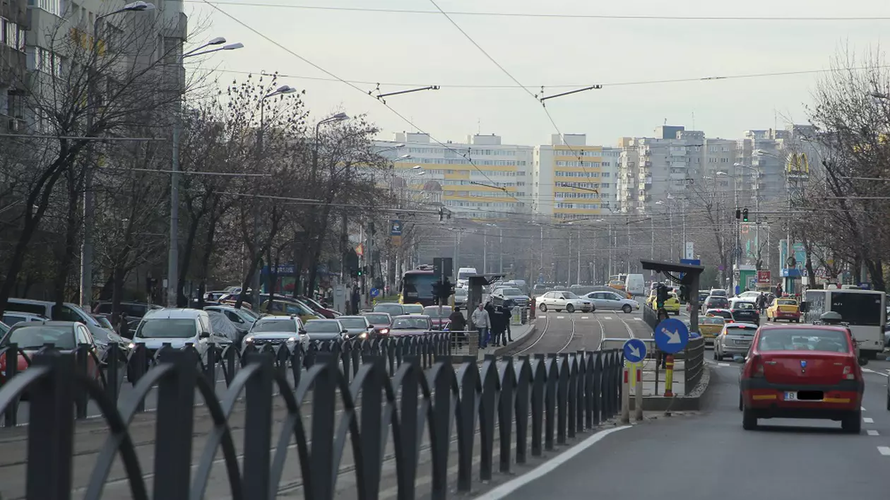 Bandă proprie pentru linia de tramvai 1 și 10