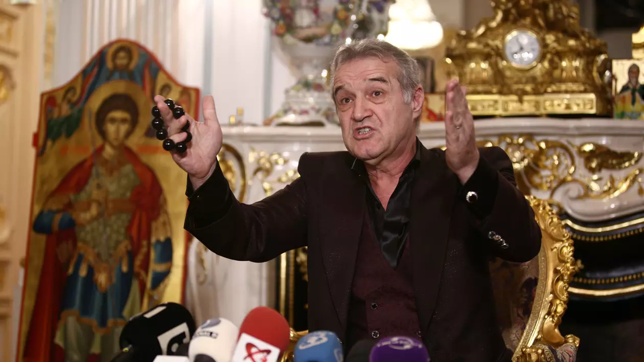 Gigi Becali, la palat FOTO: Vlad Chirea