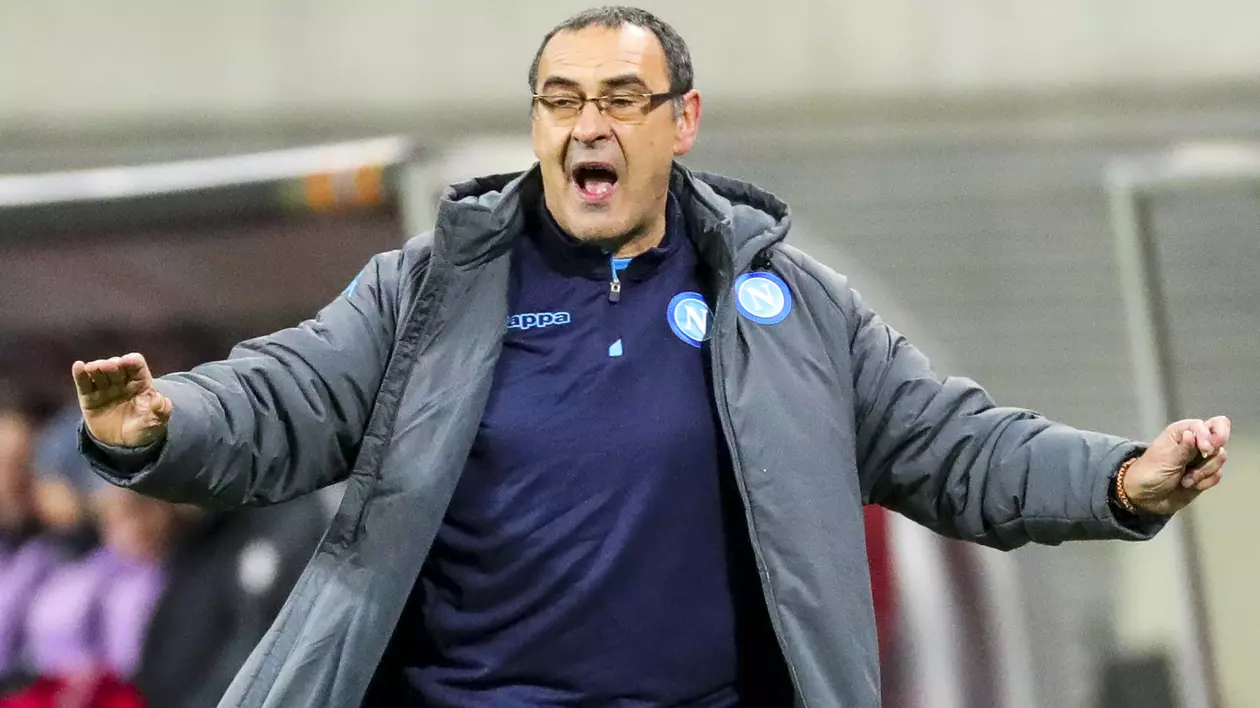 Maurizio Sarri s-a luat de o jurnalistă