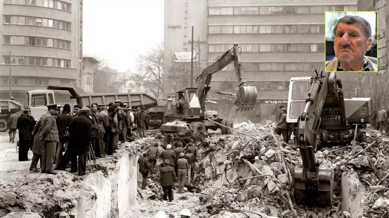EXCLUSIV/Vasile Popa a salvat 24 de oameni la cutremurul din martie 1977! Cascadorul a săpat cu mâinile goale în ruine