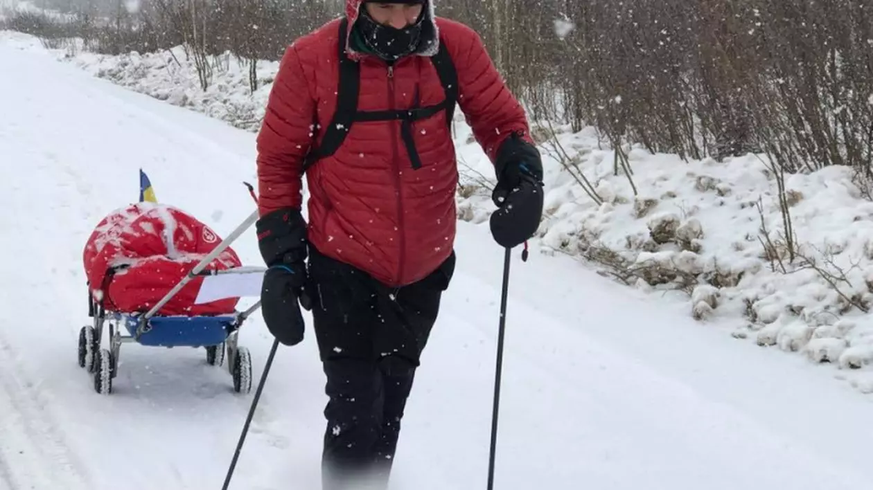 Tibi Ușeriu conduce ultramaratonul de la Cercul Polar încă din prima zi