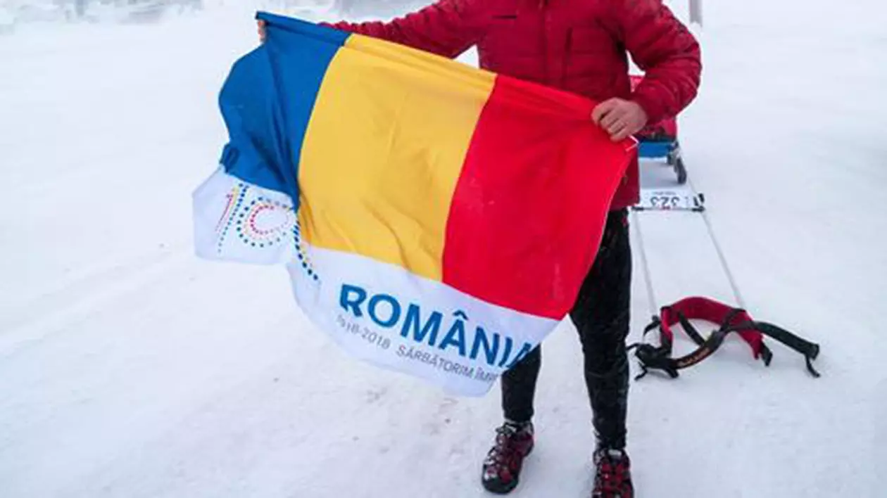Tibi Ușeriu se pregătește pentru Ultramaratonul Everestului. Sportivul a fluturat tricolorul României