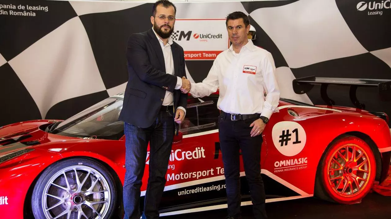 Cum arată mașina Ferrari cu care Mihai Leu va alerga în Campionatul Național