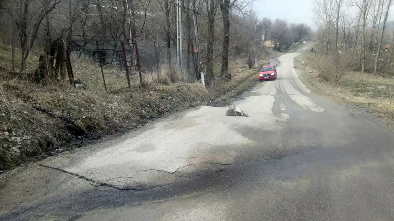 Alunecări de teren în județul Buzău