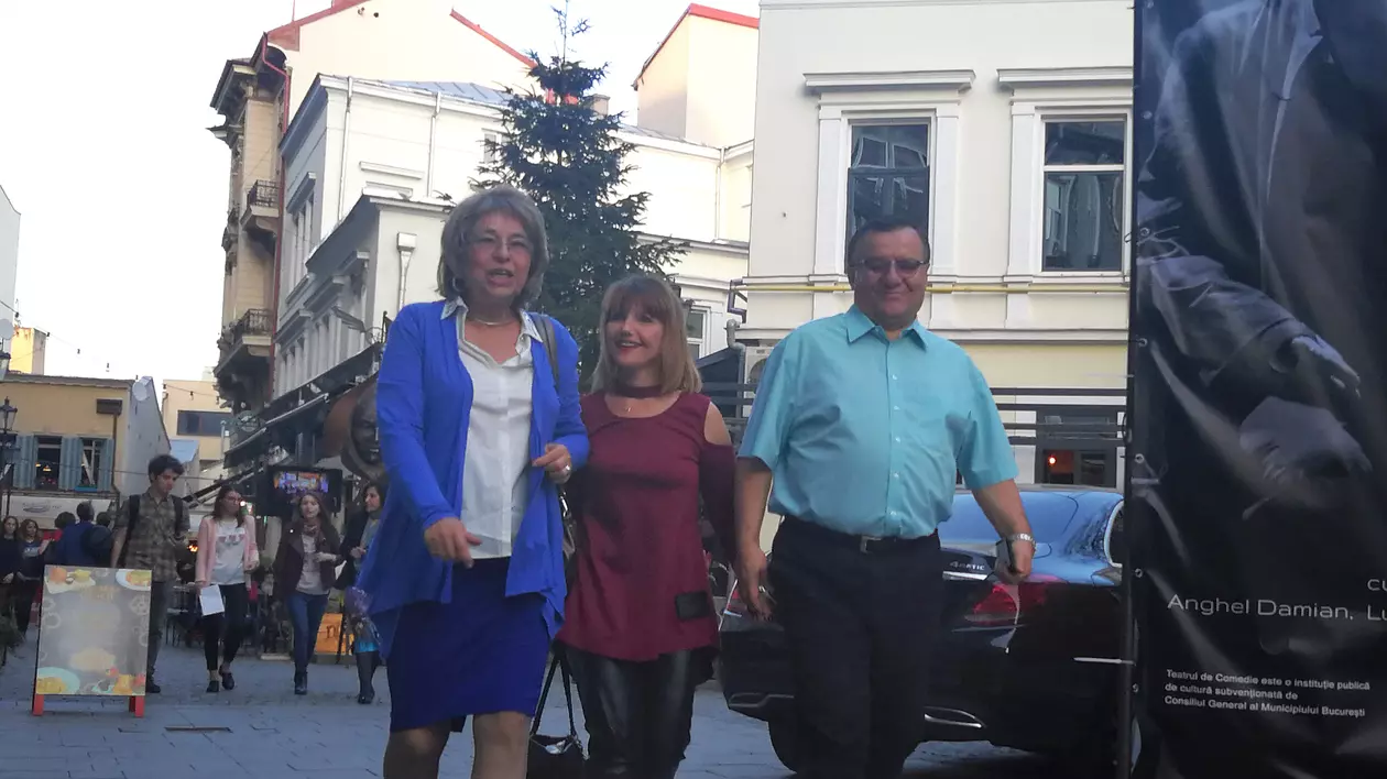Marina Almășan și Georgică Cornu, o iubire aproape adolescentină. Au ieșit la un suc în Centrul Vechi