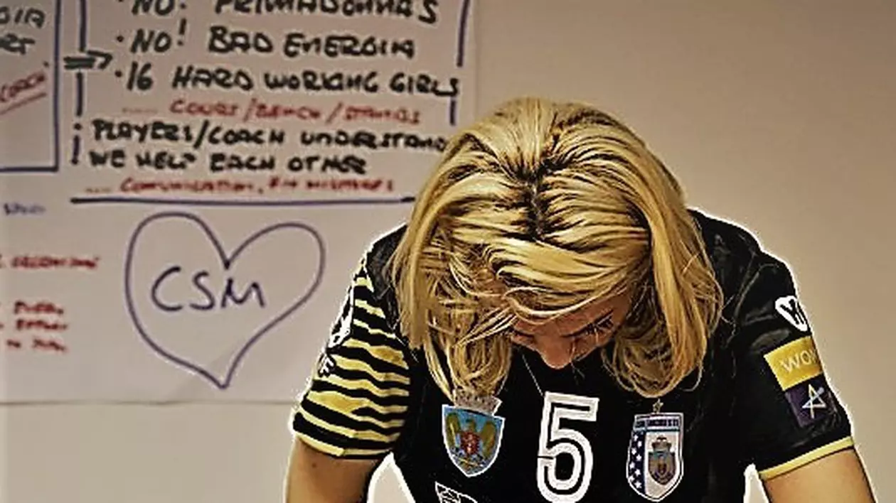 Regulile din vestiarul echipei femininie de handbal CSM București