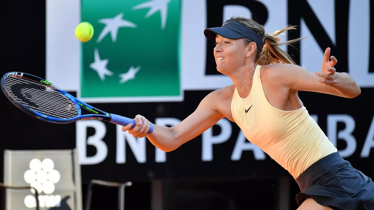 VIDEO și FOTO | Maria Sharapova, așa cum nu ai mai văzut-o niciodată