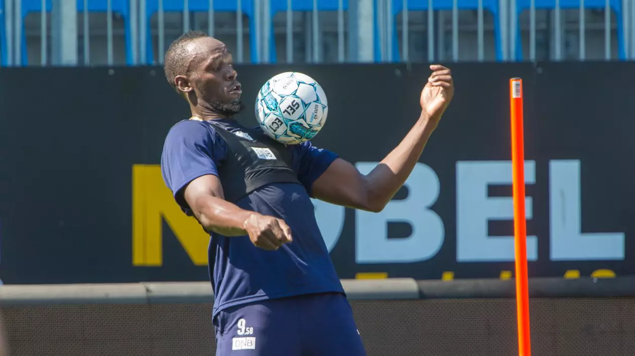 Usain Bolt se antrenează cu echipa norvegiană Stromsgodset