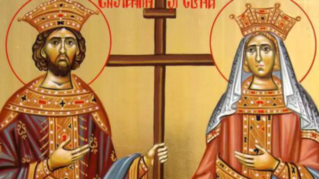 Sfinții Constantin și Elena. Tradiţii şi obiceiuri din această zi