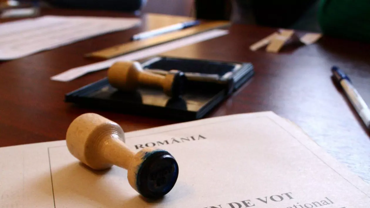 sectie vor, stampila