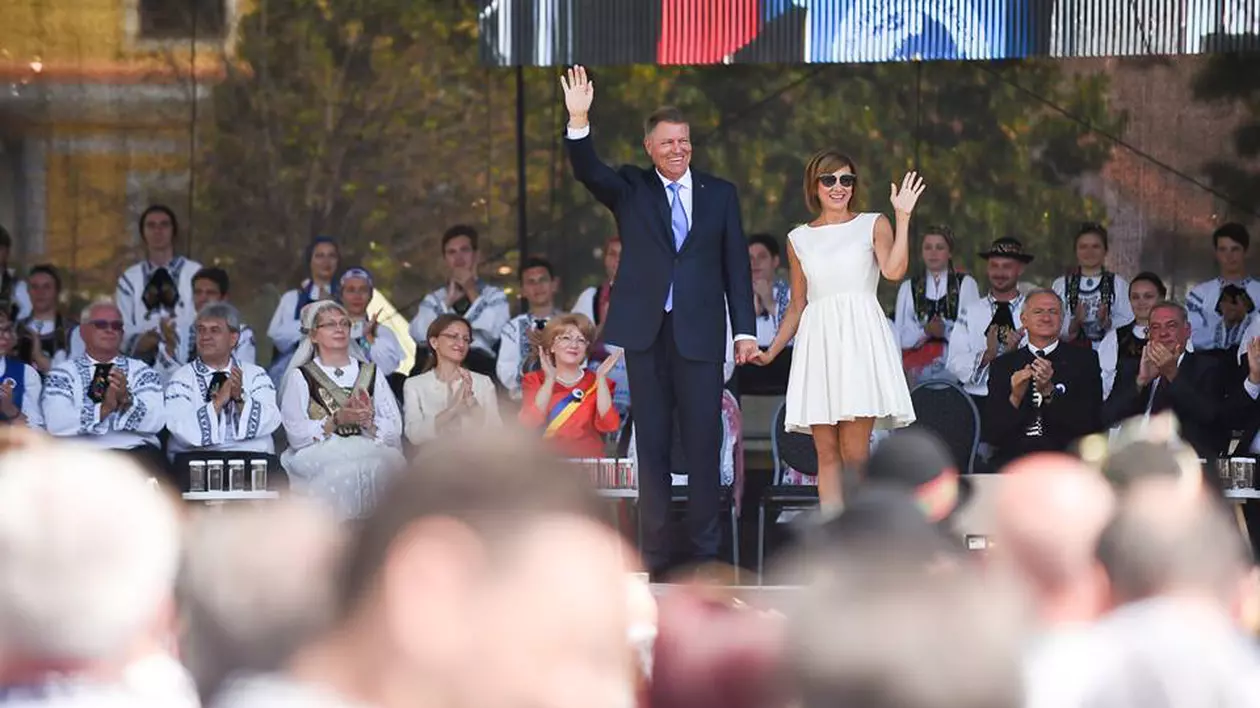 Klaus Iohannis si sotia sa