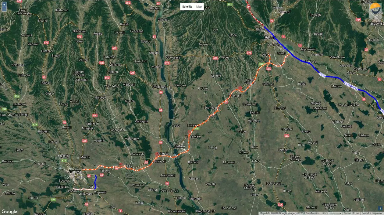 Drumul Expres Craiova-Pitești, “anulat” de instanţă