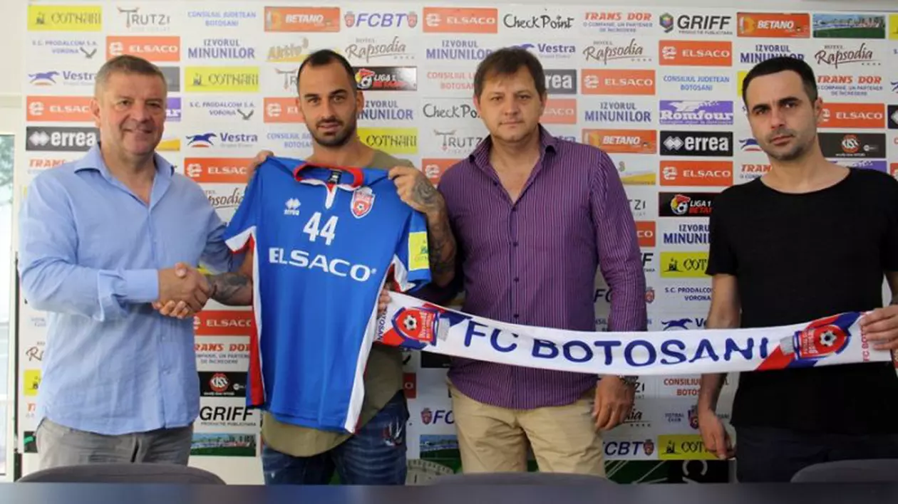 Soiledis Aristeidis a semnat cu FC Botoșani