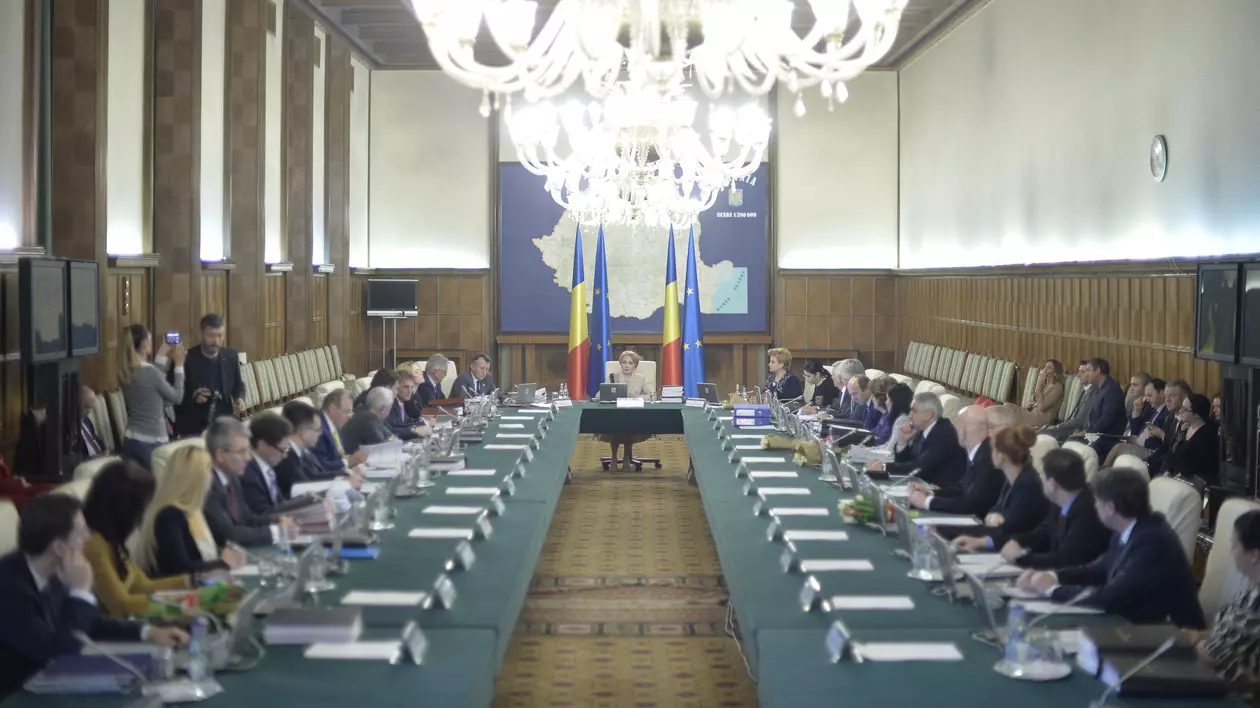 Guvernul Viorica Dăncilă in sedinta