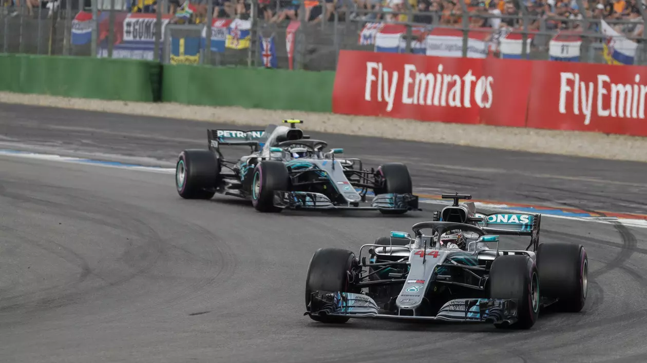 Hamilton în Marela Premiu al Germaniei