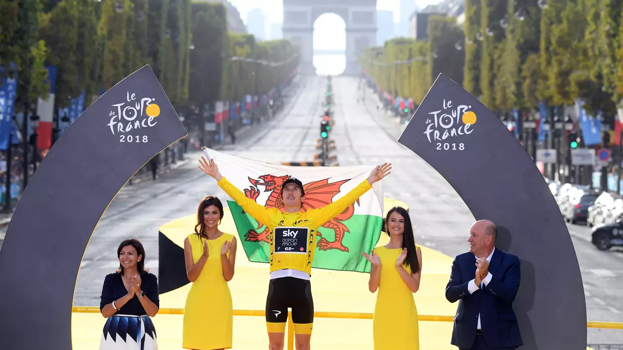 Geraint Thomas a câștigat Turul Franței 2018. Este cel mai important succes din cariera rutierului britanic