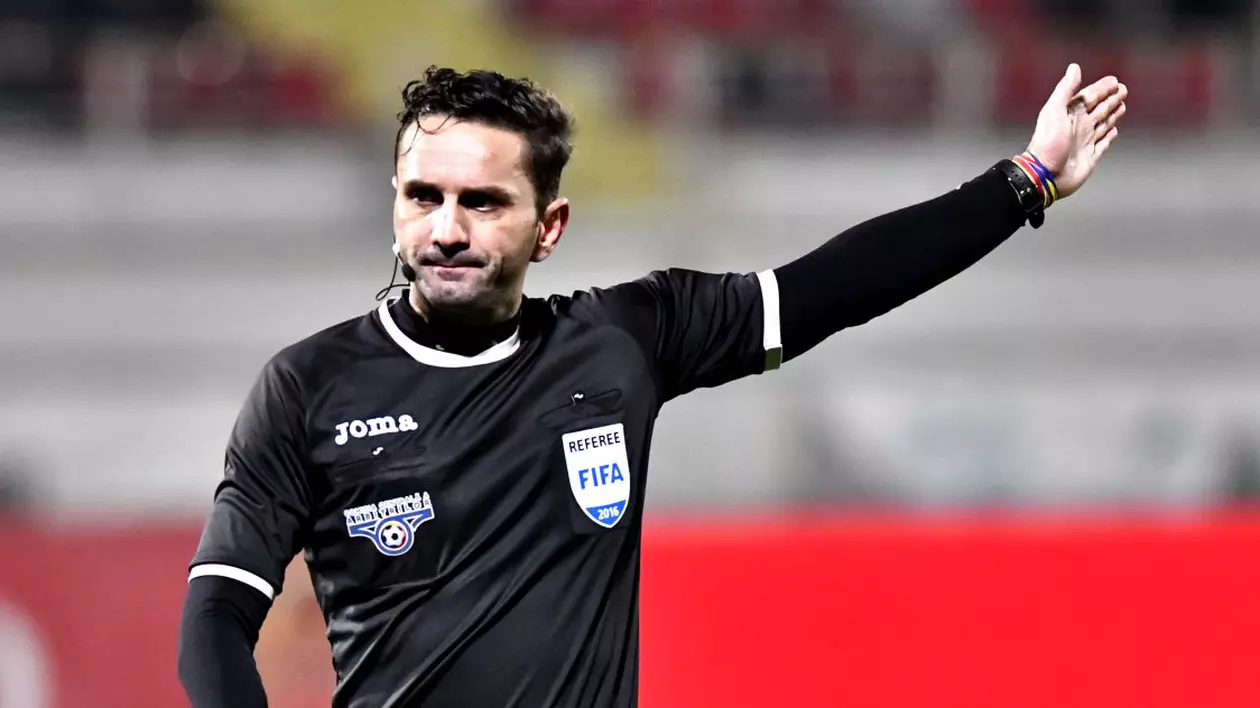 Sebastian Colţescu va arbitra partida Sparta Praga - Spartak Subotica din Europa League