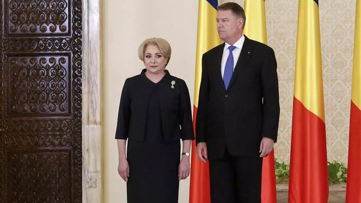 Klaus Iohannis și Viorica Dancila