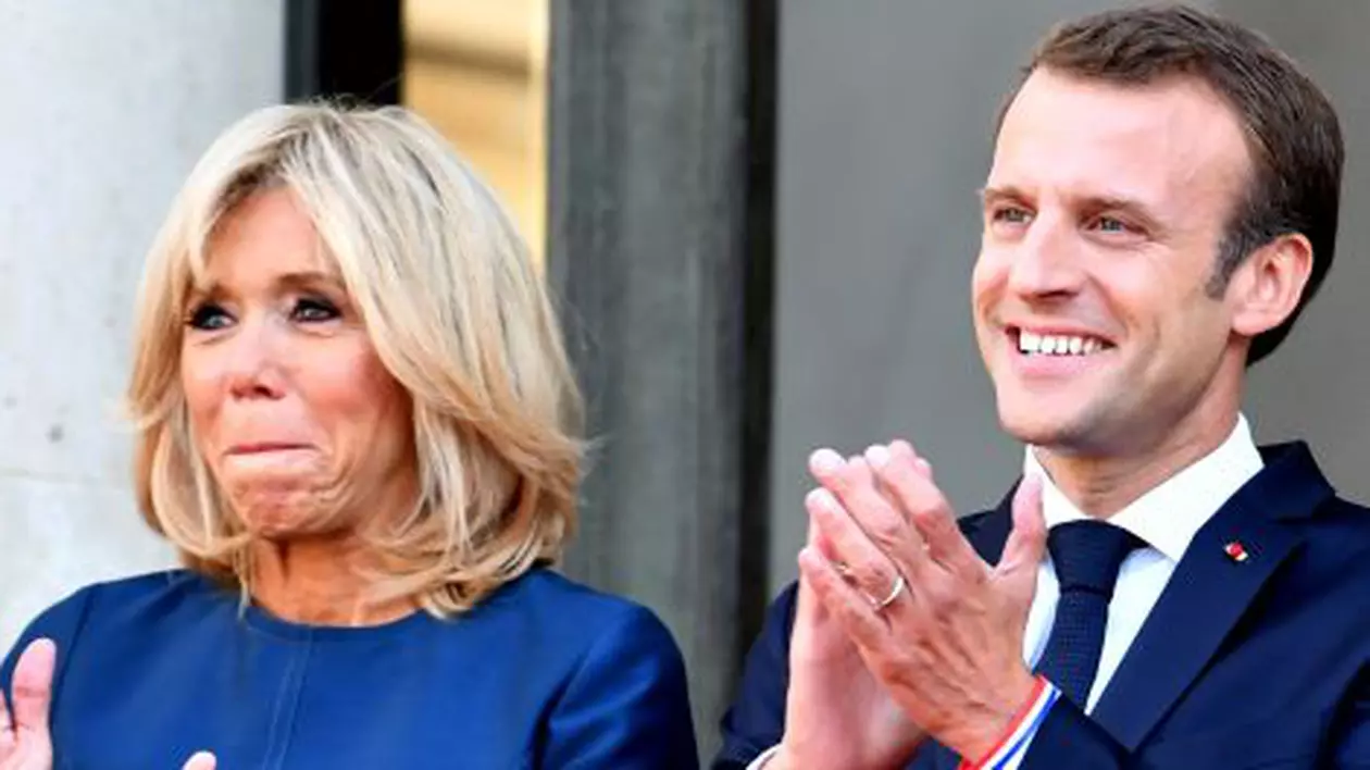 Brigitte Macron și Emmanuel Macron