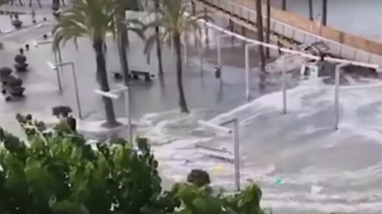 tsunami de peste un metru și jumătate a lovit Mallorca și Menorca