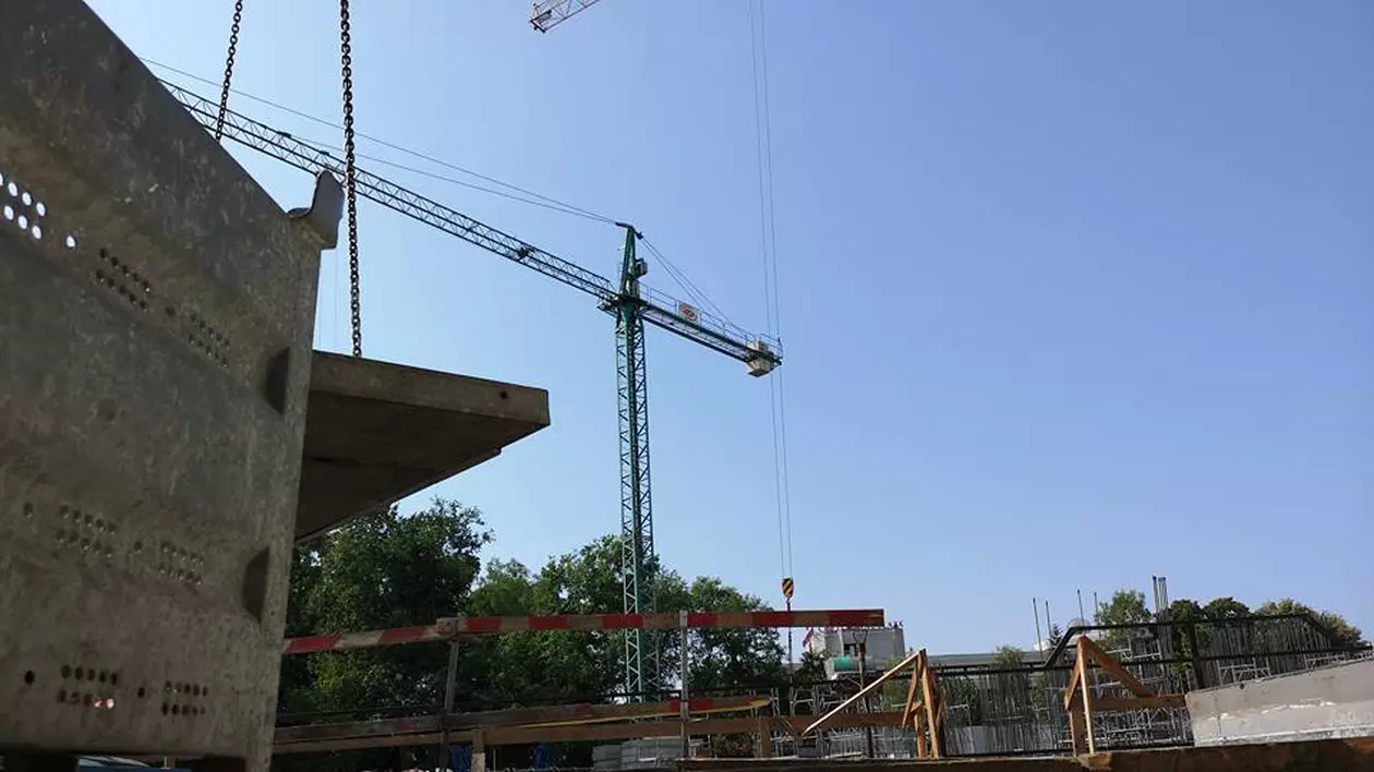 Cum arată turnul de birouri al lui George Copos, o investiție de 50.000.000 de euro. Va fi a doua cea mai înaltă construcție din București