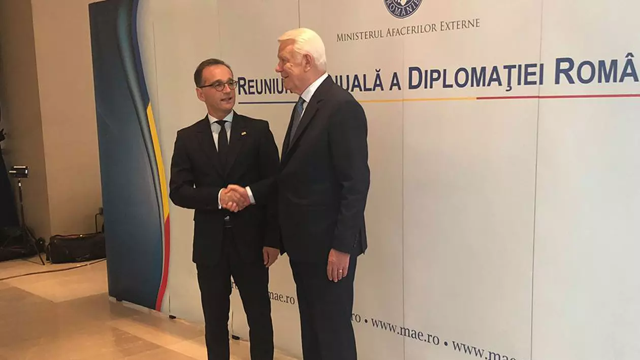 Ministrul German de Externe, la București: "Suntem îngrijorați că o dezbatere despre valori duce la polarizare și violențe"