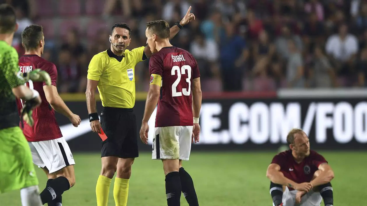 Arbitrul Colțescu a scăpat miraculos din revoluția de la Praga