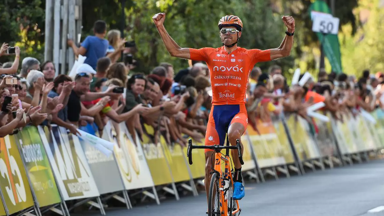 Ucraineanul Andri Bratașciuk, victorie de etapă în Turul Ungariei. Succes al rutierului Team Novak sub ochii lui Alberto Contador