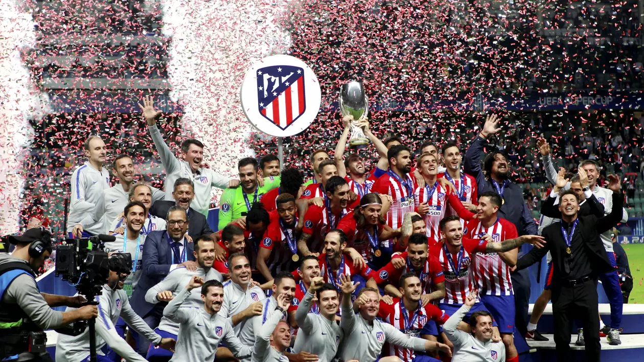 Diego Simeone a devenit antrenorul cu cele mai multe trofee din istoria lui Atletico Madrid