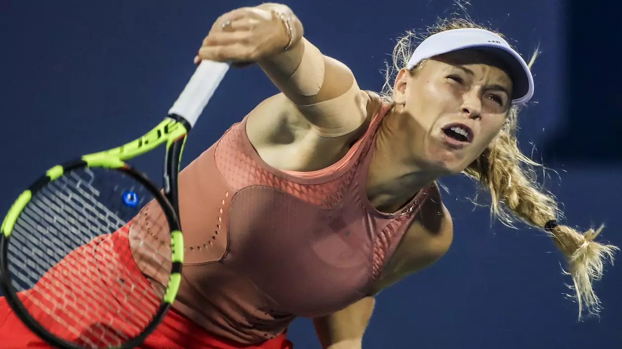 Wozniacki a abandonat în turul al doilea la turneul de la Cincinnati. Pliskova și Muguruza, eliminate | VIDEO