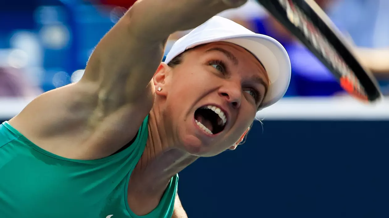 Ce exerciții face Simona Halep pentru îmbunătățirea serviciului | VIDEO